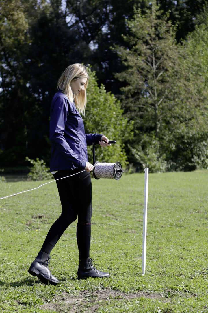 KERBL Einhand-Abrollhilfe für Weidezaunspulen